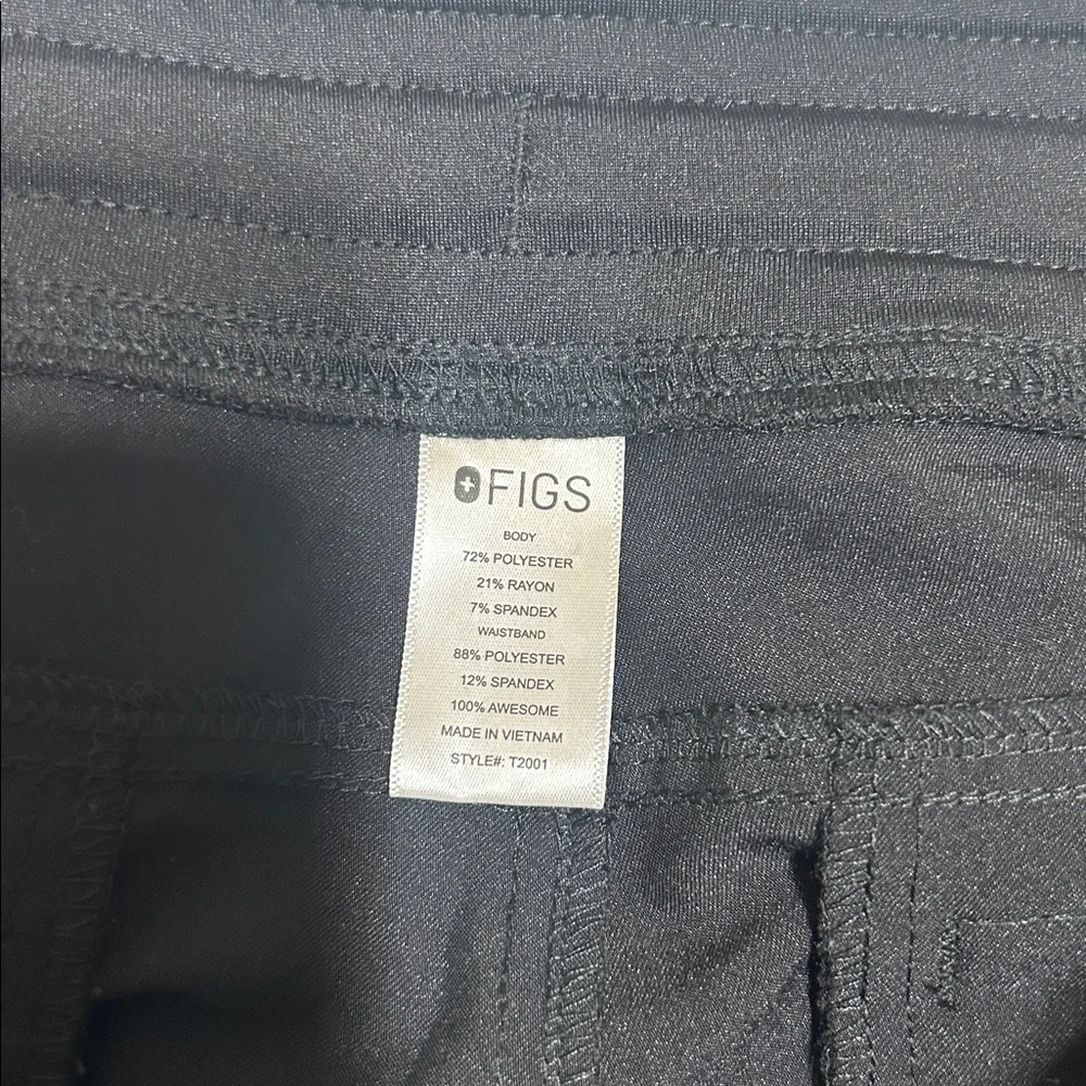 Figs Black Pants scrubs